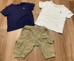 ラルフローレンTシャツ2枚　短パン1枚