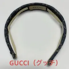 GUCCI ネイビー ヘアバンド - メルカリ