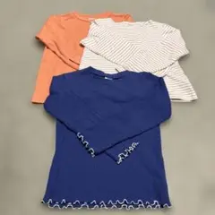 petit mainなど　長袖カットソー 3枚セット
