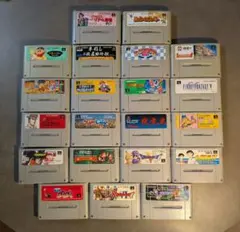 スーパーファミコンソフト 21本セット まとめ売