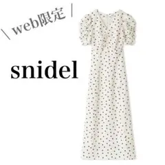snidel 【WEB限定✨Heart collection】プリントワンピース