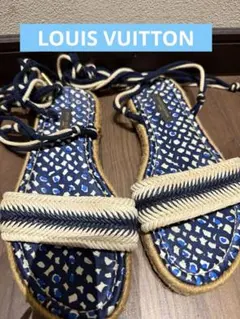 LOUIS VUITTON ルイビトンサンダルルイヴィトン布袋、紙袋付きのサムネイル