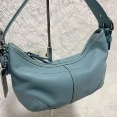 Coach Hobo Shoulder bag Blue Rare