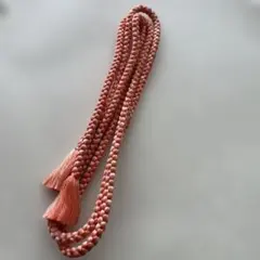 ベビーピンク正絹帯締め