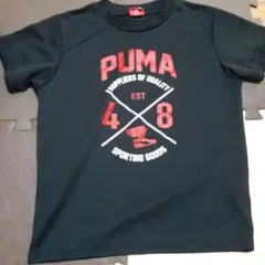PUMA 黒 Tシャツ 130サイズ