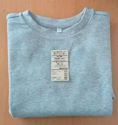 無印良品　綿混二重編みプルオーバー婦人ＸＳ～Ｓ・ライトグレー　トレーナー