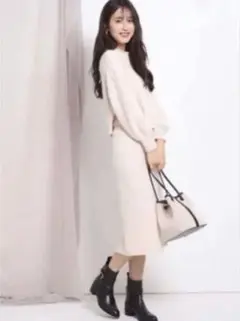 リランドチュール　ニットスカートS