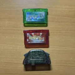 【起動確認済み】ポケットモンスター ルビー・エメラルド＋ワイヤレスアダプタセット