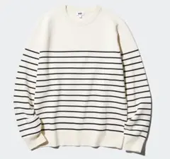 UNIQLO ウォッシャブルミラノリブクルーネックセーター　サイズS