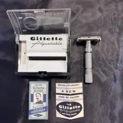 [美品] Gillette Fatboy 1958年 D4 両刃カミソリのサムネイル