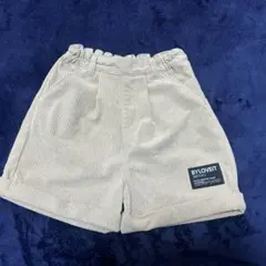 by loveit コーデュロイハーフパンツ