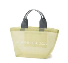 新品未使用★ ディーン＆デルーカ メッシュトートバッグ Sサイズ イエロー