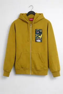 Supreme ジップアップ パーカー L カナダ製 グラフィック フーディー