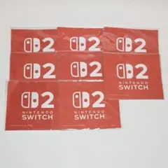 Nintendo Switch 2 マイクロファイバークロス 8枚セット