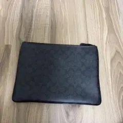 COACH ブラック クラッチバッグ