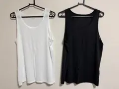 UNIQLO エアリズムデオドラントメッシュタンクトップ (2枚) MEN L