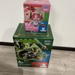 一番くじ ワンピース GIANT BASH! A賞ゾロ C賞チョッパー | Mercari