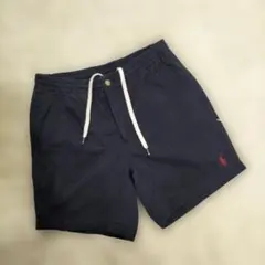 ポロバイラルフローレン　ストレッチチノショートパンツ　ネイビー　QRコードのサムネイル