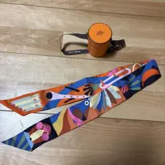 HERMES ツイリー スカーフ ホワイト マルチカラー 24 Faubourg - メルカリ