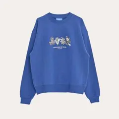 CEN+RAL King Gnu スウェット ブルー　Lのサムネイル