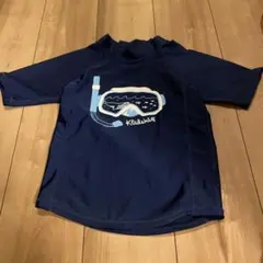 値下げ中！クレードスコープ　半袖ラッシュガード ネイビー　110-120