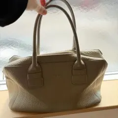 フルラ　シボ　ハンドバッグ