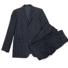 z-1028 COMME CA DU MODEネイビー ストライプ スーツセット
