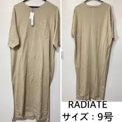 新品❤️RADIATE スリット入りカットソーワンピース　ラディエイト