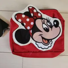 ディズニー　ミニーちゃん　ポーチ　レトロ　タグ付・未使用