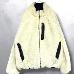FREAK'S STORE リバーシブルボアフリースジャケット Mサイズ