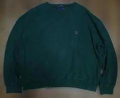 トミーヒルフィガーTOMMY HILFIGERビンテージ00sスウェットXXL緑