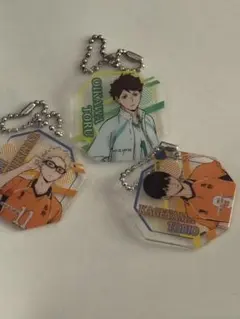 ハイキュー　アクリルキーホルダー 3個セット