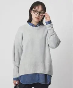 green label relaxingスタイルマスターニット