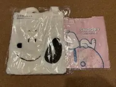 PEANUTS^スヌーピー ふんわり♡トートバッグ かわいいデザイン (•“●)