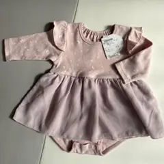 新品タグ付き kid's zoo スカート付ロンパース 70サイズ