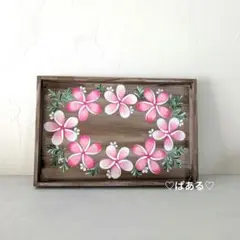 専用 ピンクプルメリア柄 キッチンペーパーホルダー トールペイント 手描き ピンクプルメリアキッチンペーパーホルダー トールペイント - メルカリ