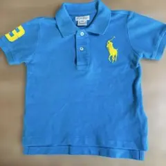 Ralph Lauren 90 半袖ポロシャツ スカイブルー