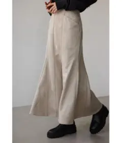 フェイクスエードマーメードスカート