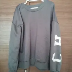 グレー クルーネック スウェット　11/30まで