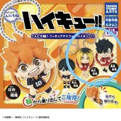 ハイキュー　こんにち輪　フィギュアマスコット