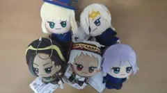 ディズニーツイステッドワンダーランド ちびぐるみ寮服ver.3 5点コンプセット