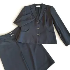 HANAE MORI スーツ セットアップ ブラック 黒 40