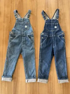 EDWIN デニムオーバーオール 120