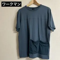 ワークマン メンズ 半袖Tシャツ ポケット付き