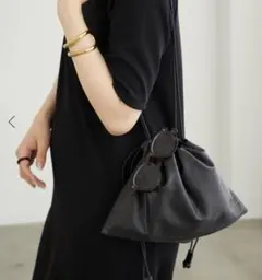 les Tendre leather clutch バッグのサムネイル
