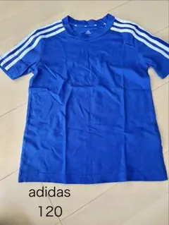 adidas 青 Tシャツ 120