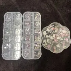ネイルパーツ セット ラインストーン キャラクター