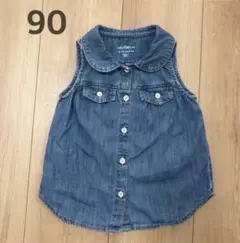 babygap  ❤️ デニム チュニック トップス 90