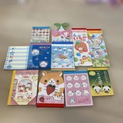 かわいいメモ帳　11冊