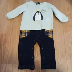 クレードスコープ ペンギン ロンパース 80 長袖